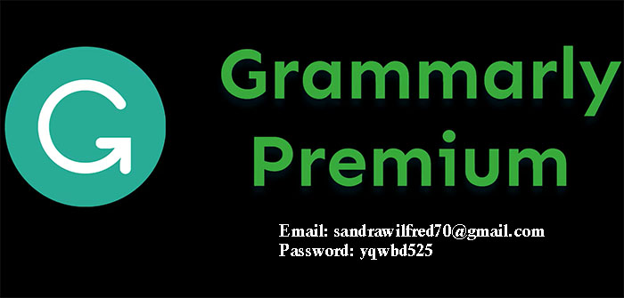 free grammarly premiym accounts