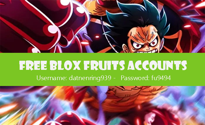 Free Blox Fruits Accounts 