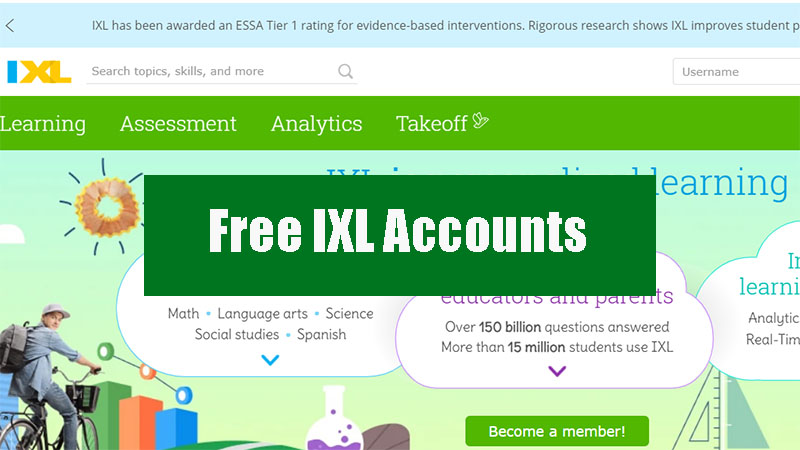 39+ Free IXL Accounts 2024 [With Unlimited Practice]: Email & Passwords